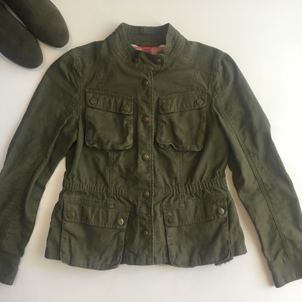 Collection B Army Green Jacket